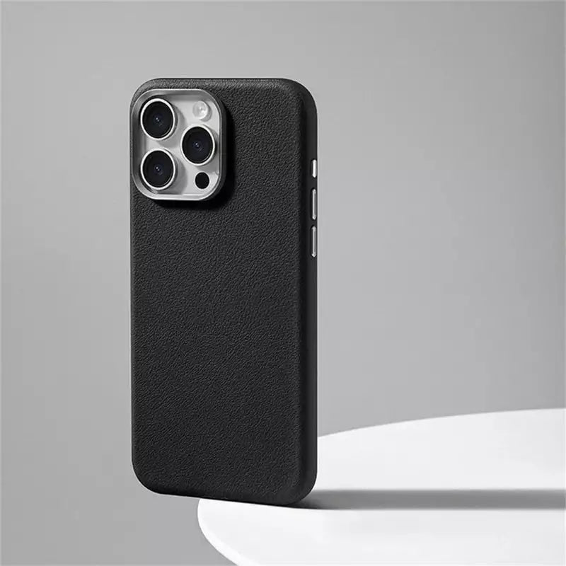 Luxury Shockproof Silicone Leather Phone Case