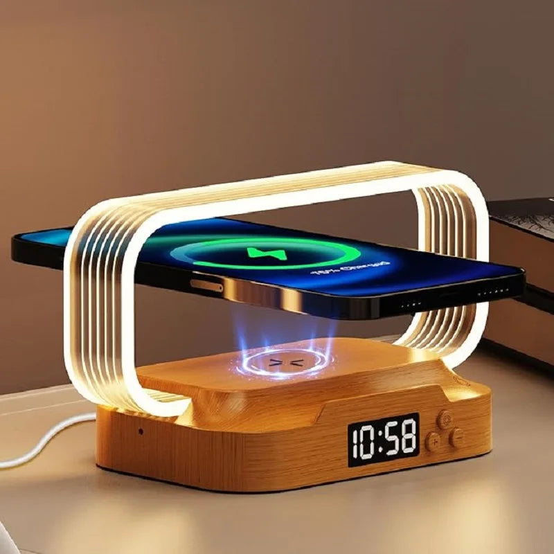 GlowCharge 3-in-1 LED Lamp & Wireless Charging Stand