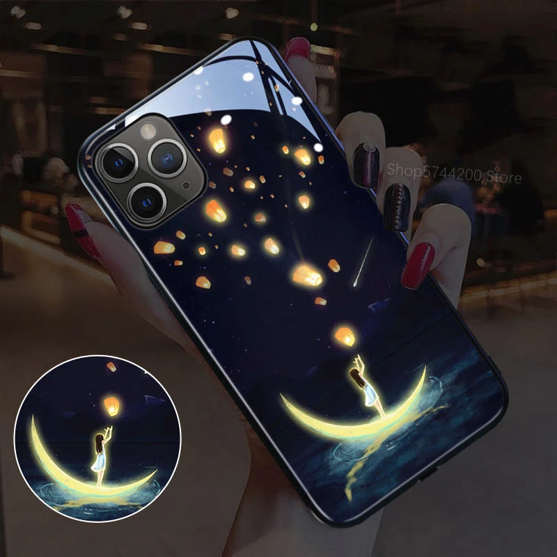 LED Flashing Phone Case for iPhone 15 & More