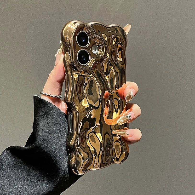 Stylish Soft Silicone iPhone Cases - Meteorite Design