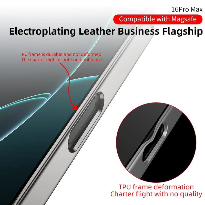 LuxePlating Leather Case