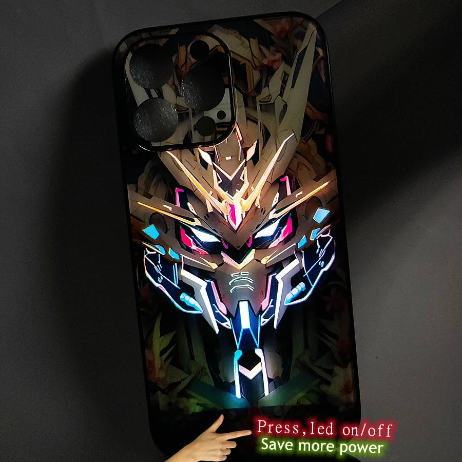Vibrant LED Flash Phone Case for iPhone 15 and More