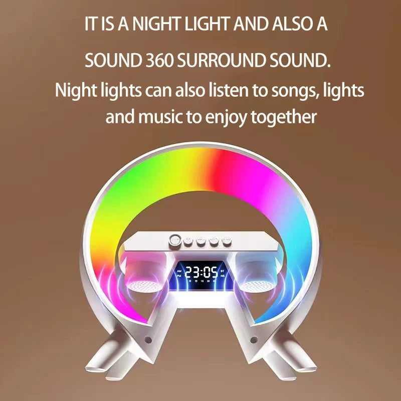 X63 Bluetooth Night Light Clock & Speaker