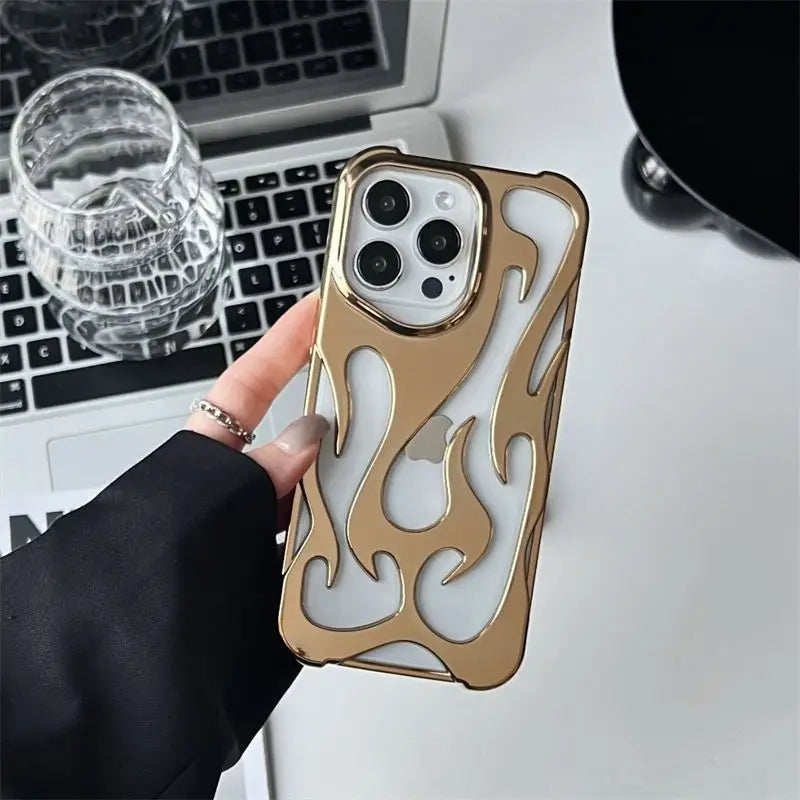 Plating Gold / For iPhone 16Pro Max