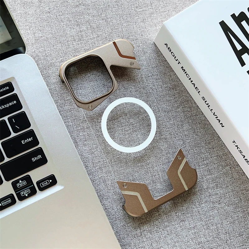 MagSafe Aluminum Alloy Phone Case for iPhone