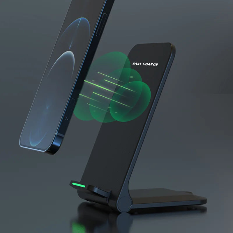 50W Foldable Wireless Charger Stand