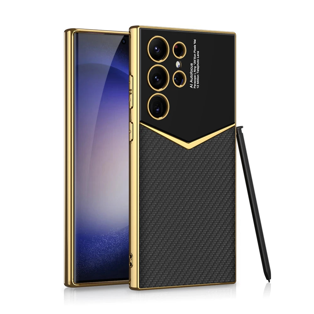 carbon fiber / case only (no pen) / for Galaxy S24