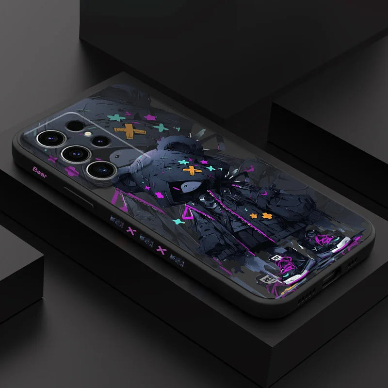 Mysterious Bear Samsung Phone Case - Ultra Protection