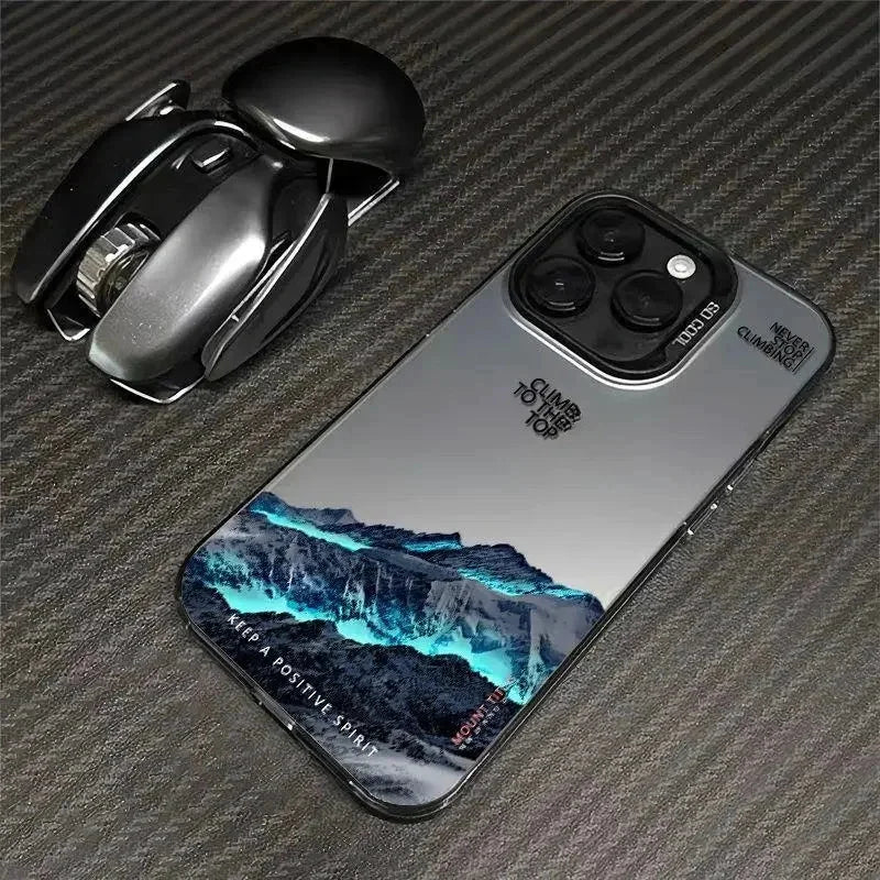 Sunset Peaks Matte Phone Case