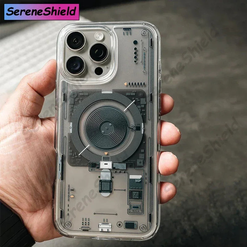 Magnetic Anti-Fall Case for iPhone 16 Pro Max