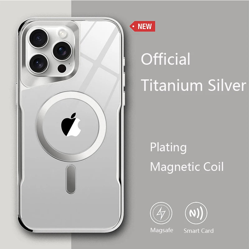 Titanium Silver / For iPhone 16