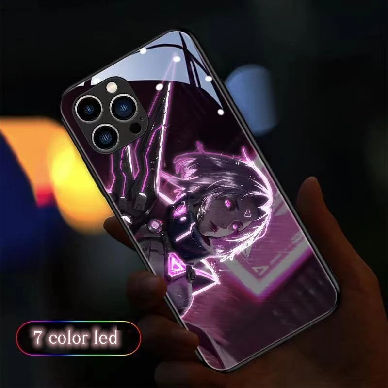LED Flashing Phone Case for iPhone 15 & More