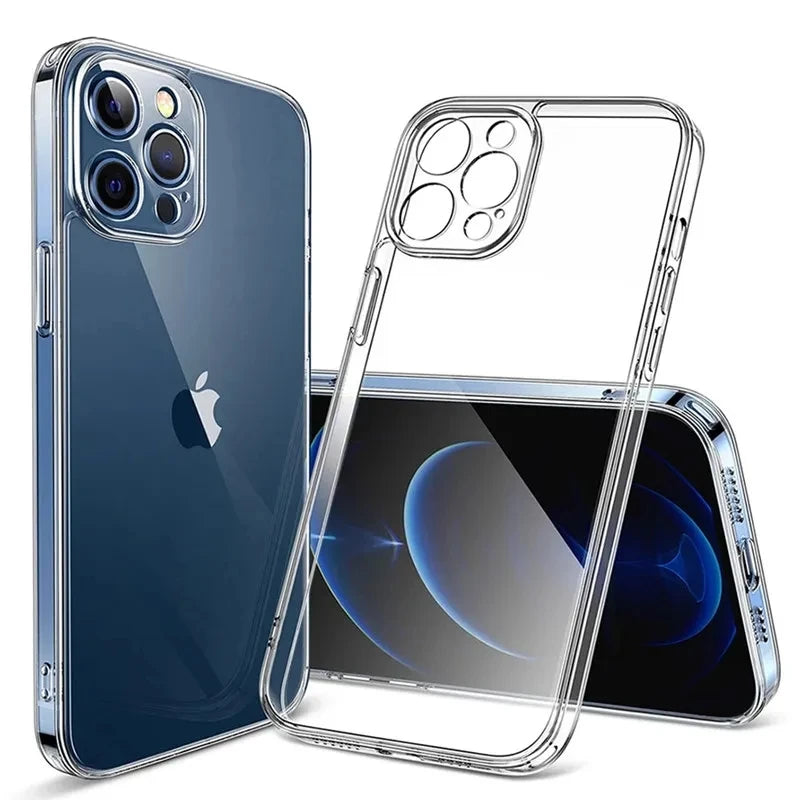Clear Soft TPU Case for iPhone 6-15 - Best Seller