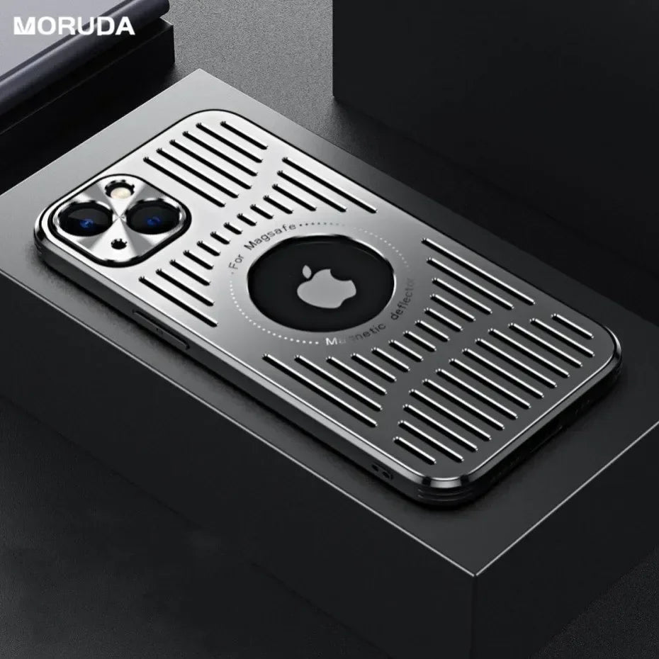 Magnetic Metal Case for iPhone