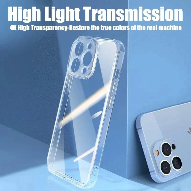 Clear Soft TPU Case for iPhone 6-15 - Best Seller