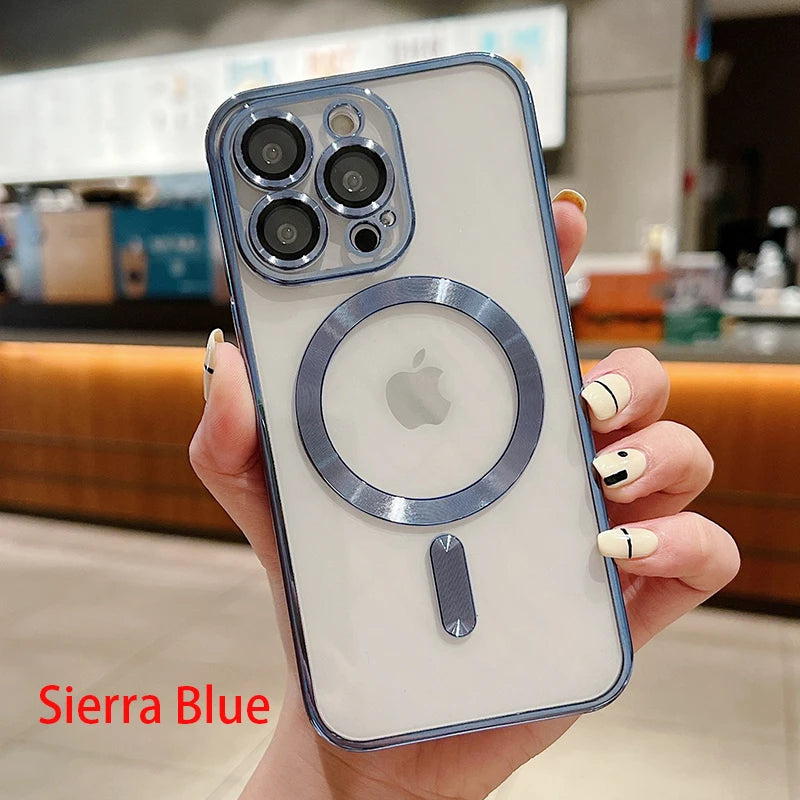 Magnetic MagSafe Case for iPhone - Luxury Protection