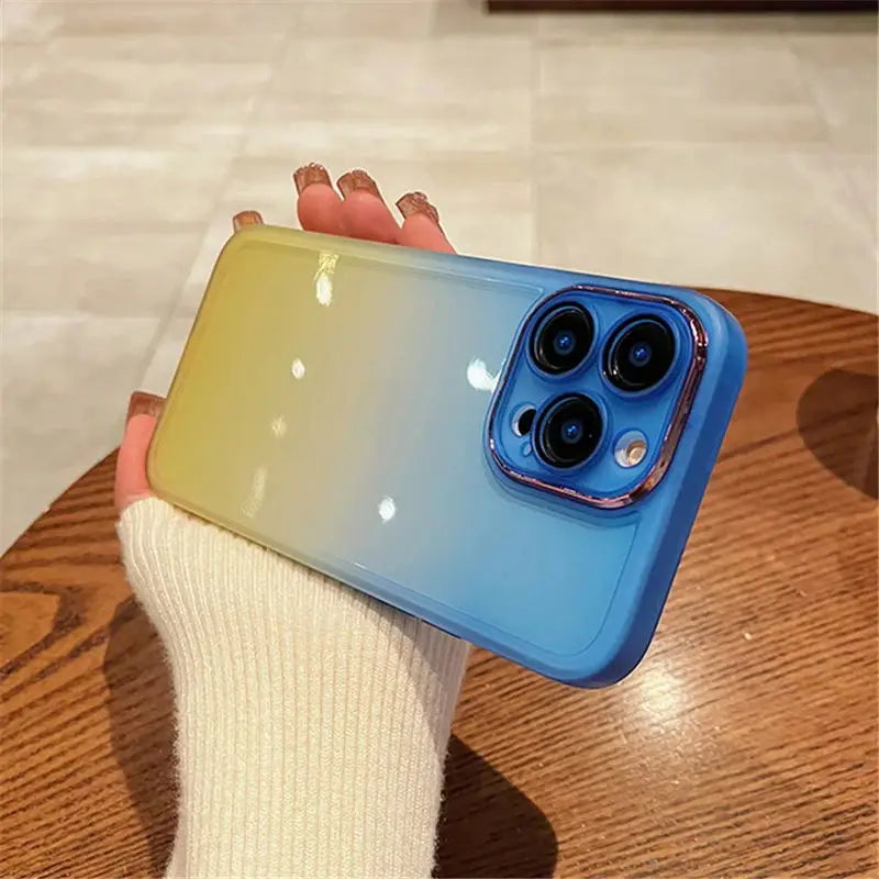 blue yellow / 16 pro max