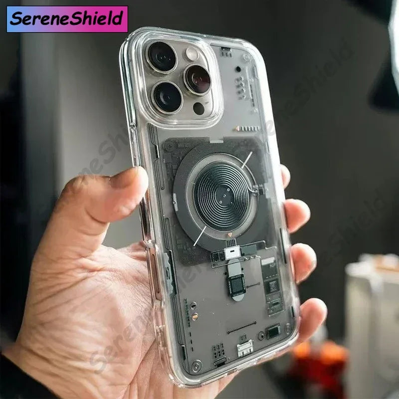 Magnetic Anti-Fall Case for iPhone 16 Pro Max