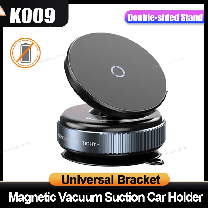 Magnetic Car Phone Holder with Vacuum Suction Cup