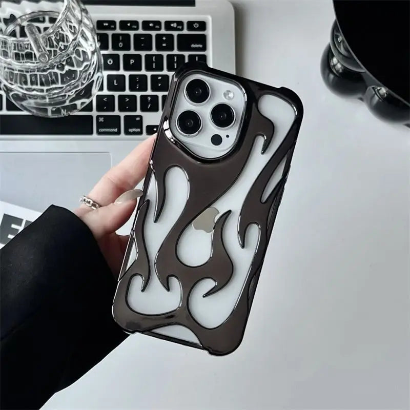 Plating Black / For iPhone 16Pro Max