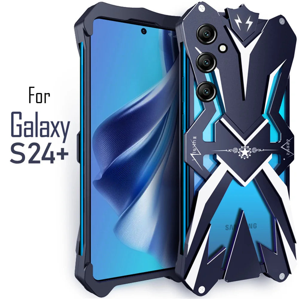Shockproof Aluminum Armor Case for Samsung Galaxy