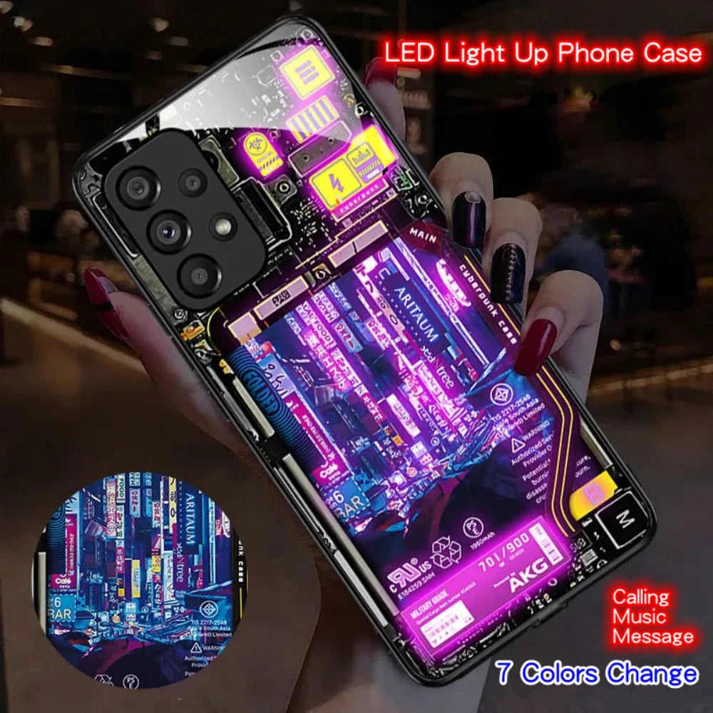 Smart LED Light-Up Phone Case for iPhone – Turn Heads Everywhere!