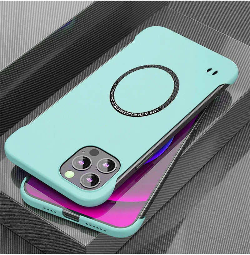 UltraThin Magnetic Case for iPhone 11-15 Models