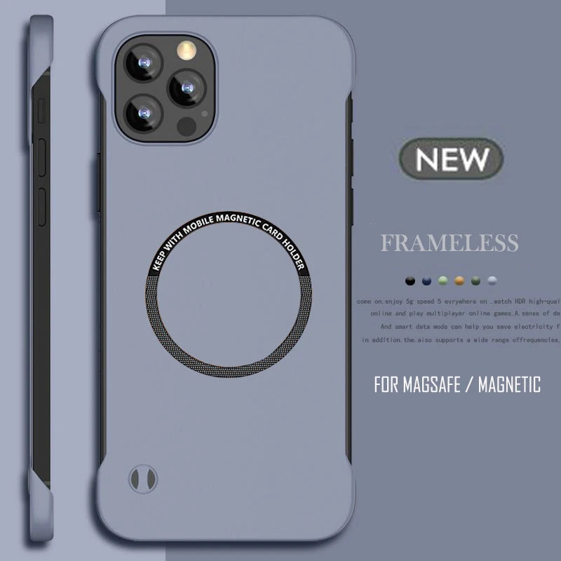 UltraThin Magnetic Case for iPhone 11-15 Models