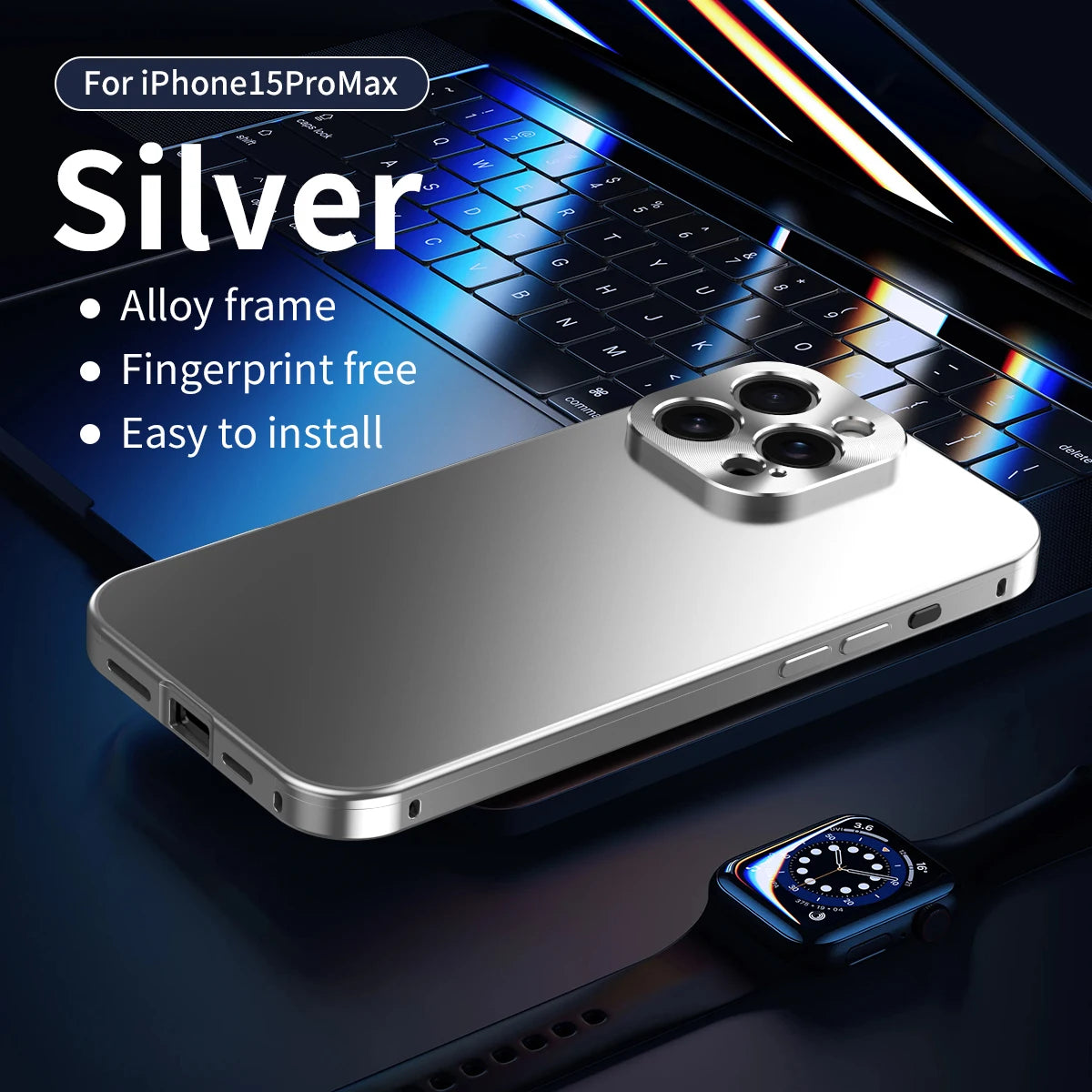 Silver / For iPhone 15