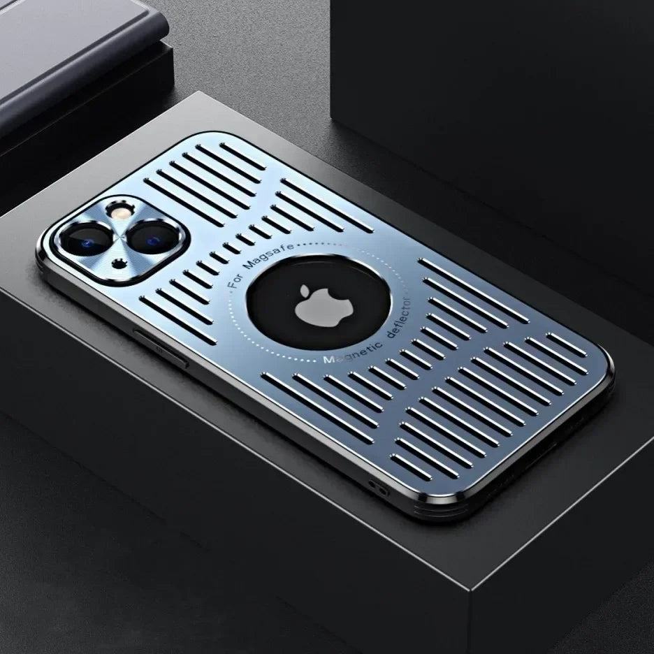 Magnetic Metal Case for iPhone