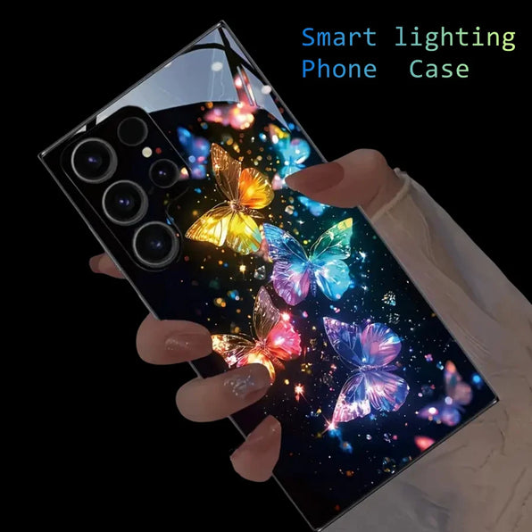 Smart LED Butterfly Case for Galaxy Phones