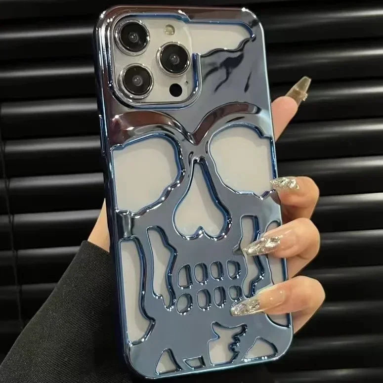 Plating blue / for iphone 16proMax