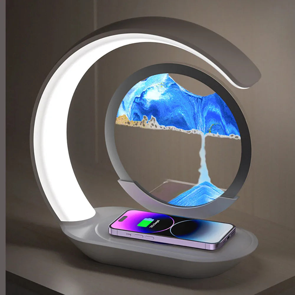 ZenCharge™ Quicksand Glow Lamp