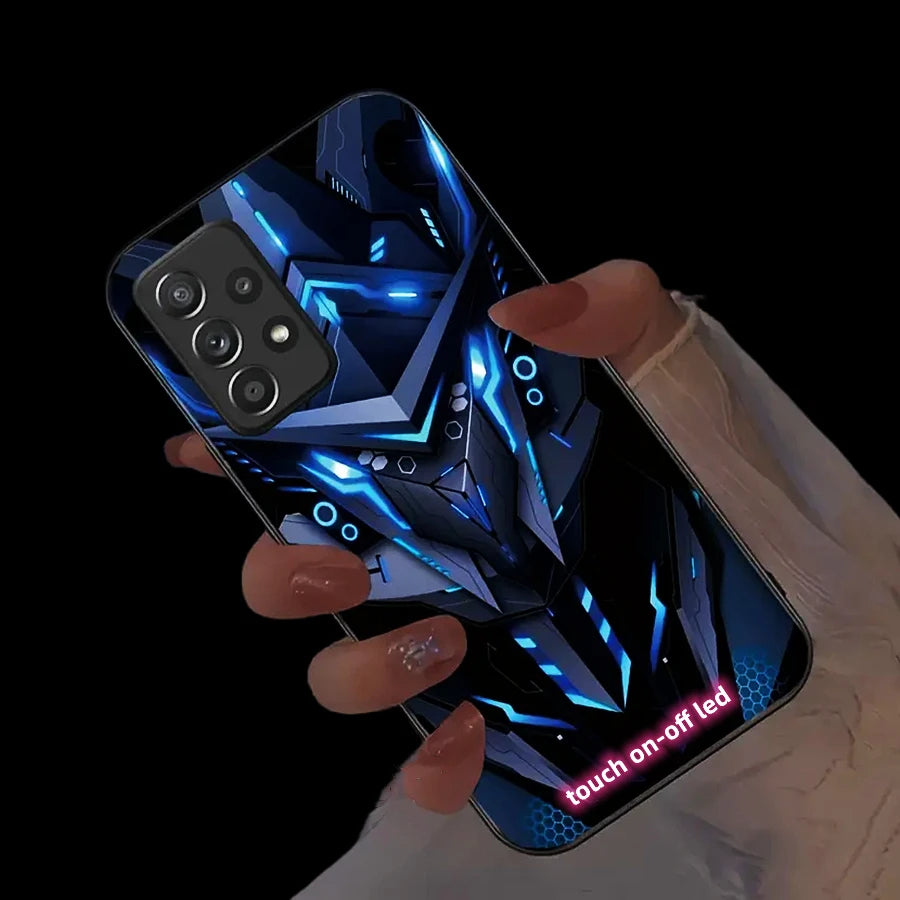 Smart Touch LED Case for Samsung S23 & More