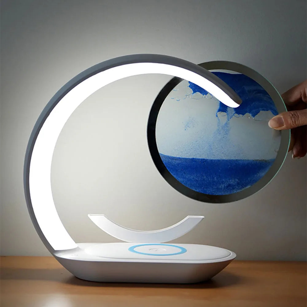 ZenCharge™ Quicksand Glow Lamp