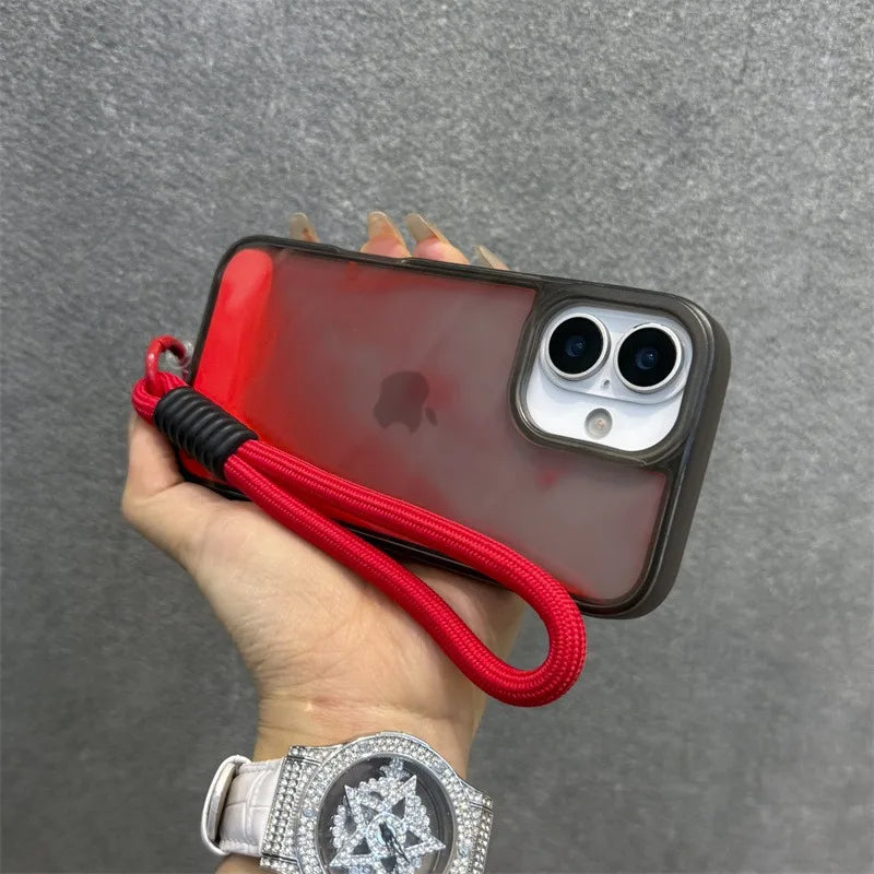 Luminous Quicksand iPhone Case - Shockproof & Stylish