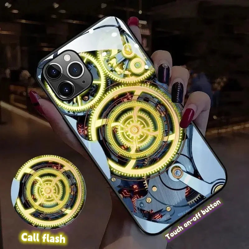 Smart Touch LED Case for Samsung S23 & More