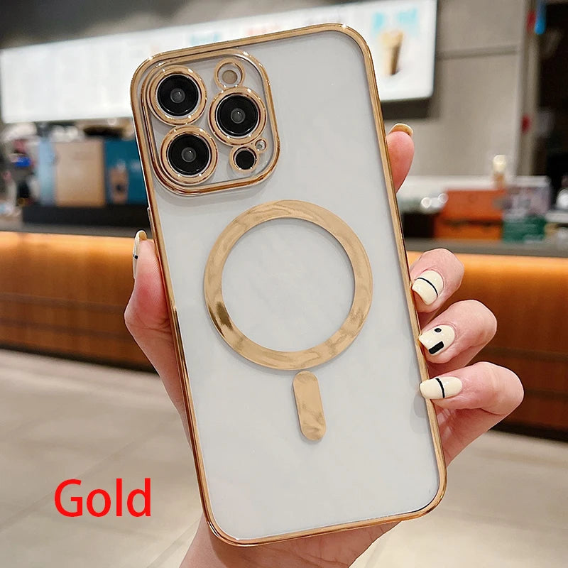 Magnetic MagSafe Case for iPhone - Luxury Protection