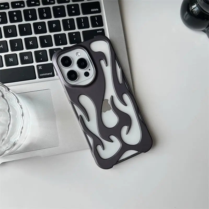 Inferno 3D Flame Hollow Phone Case