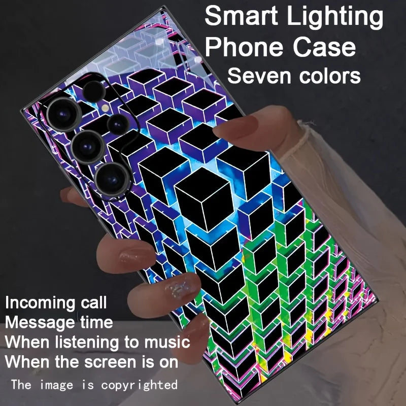 Stylish LED Phone Cover for Samsung Galaxy S Series