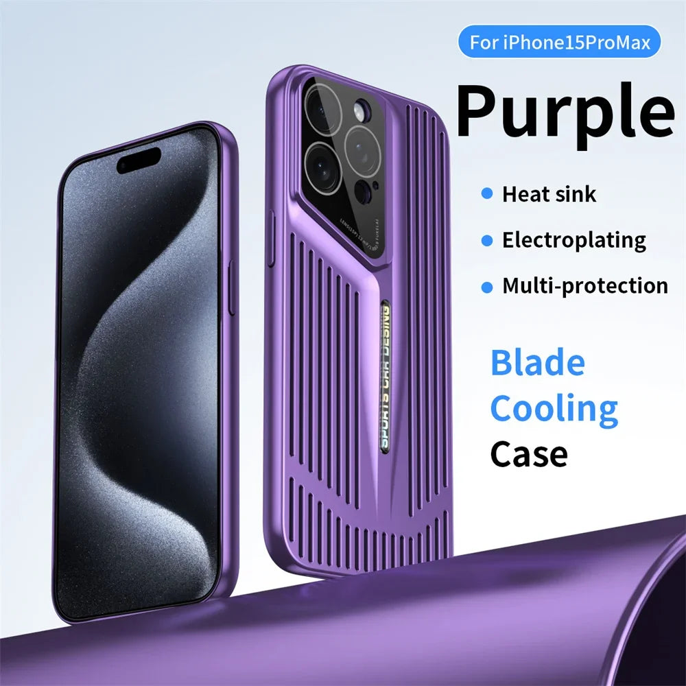Ultra Thin Heat Dissipation iPhone Phone Case