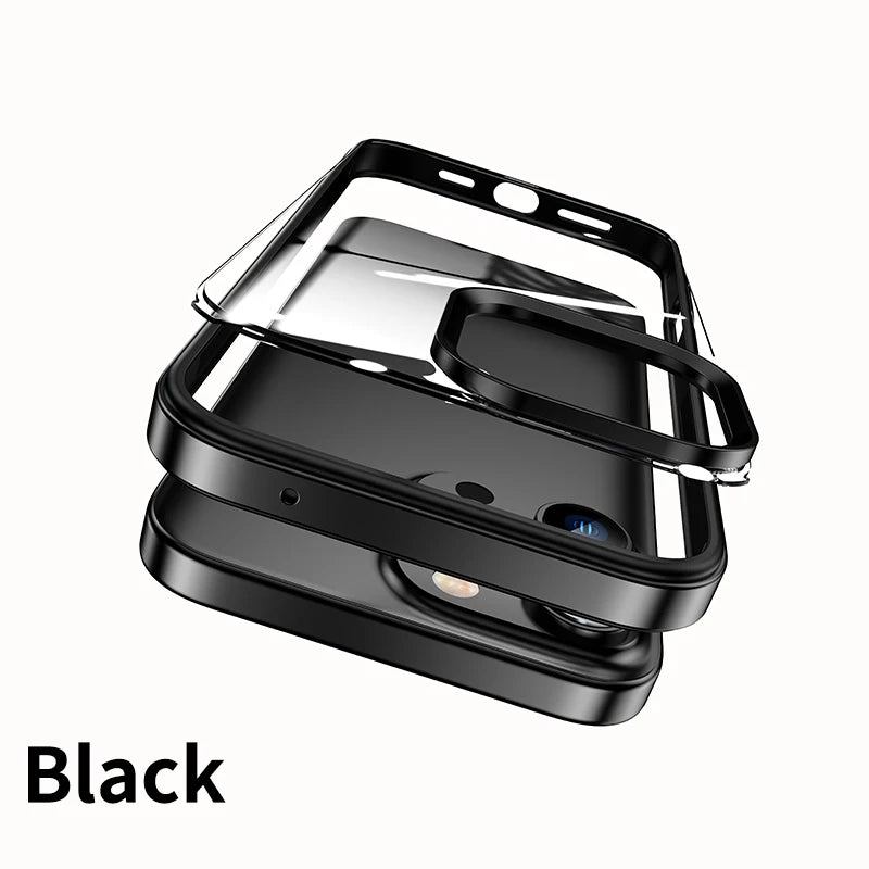 Black 2 IN 1 / For iPhone 16Pro Max
