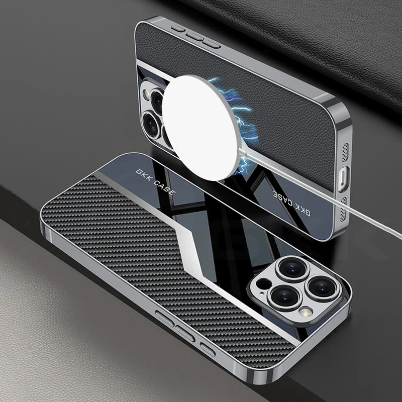 LuxePlating Leather Case